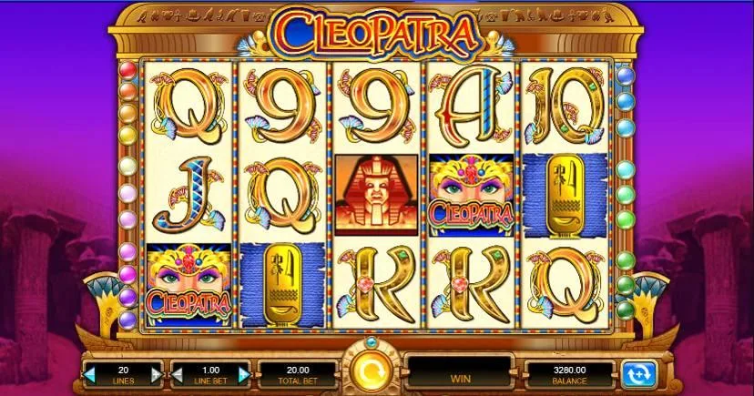 Cleopatra video slot machine